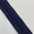 SOO Open-End Zipper – Jacket Zipper for Sewing 6mm, 55cm Navy (spiraali)
