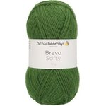 Schachenmayr Bravo Softy 50g 8191 绿色