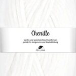 Pro Lana Chenille 100g 02 Luonnonvalkoinen