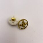 | Decorative Vintage-Style Buttons 12 ミリメートル 002
