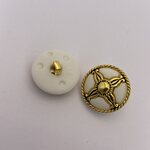 | Decorative Vintage-Style Buttons 12 ミリメートル 014