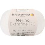 Schachenmayr Merino Extrafine 170 01 valkoinen