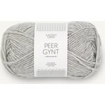 Sandnes Garn Peer Gynt 1032 meleerattu vaaleanharmaa