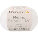 Schachenmayr Merino Extrafine 120 101 valkoinen