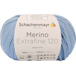 Schachenmayr Merino Extrafine 120 152 vaaleansininen