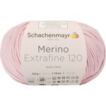 Schachenmayr Merino Extrafine 120 10134 vaaleanpunainen