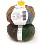 Regia Premium Merino Yak Color sukkalanka 100 g 8506 Mountain gradient