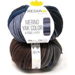 Regia Premium Merino Yak Color sukkalanka 100 g 8508 Ocean gradient