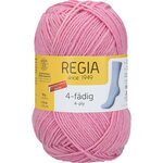 Regia 4-säikeinen sukkalanka 50 g 1059 Vaaleanpunainen