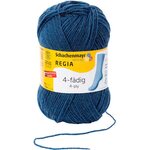 Regia 4-säikeinen sukkalanka 50 g 2740 Indigo