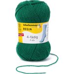 Regia 4-säikeinen sukkalanka 50 g 2082 Vihreä
