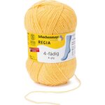 Regia 4-säikeinen sukkalanka 50 g 2041 Keltainen