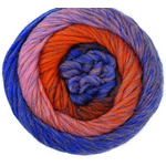 Schachenmayr Wash+Fillz-it! Fine Multicolor 100g 0083 Sininen/oranssi liukuväri