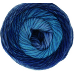Schachenmayr Wash+Fillz-it! Fine Multicolor 100g 0081 Sininen liukuväri