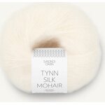 Sandnes Garn Tynn Silk Mohair 1012 Luonnonvalkoinen