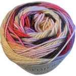 GEDIFRA Lana Mia - Merino sock wool 971 Pinkki / Liila / Beige