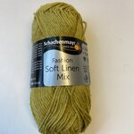 Schachenmayr Fashion Soft Linen Mix 73 Sammaleenvihreä