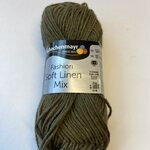 Schachenmayr Fashion Soft Linen Mix 74 フォレストグリーン