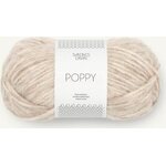 Sandnes Garn Poppy 2611 ライトベージュmeleerattu