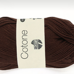 Lana Grossa Cotone 50g 29 Tummanruskea