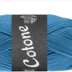 Lana Grossa Cotone 50g 133 kirkkaansininen