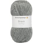 Schachenmayr Bravo Softy 50g 8295 灰色