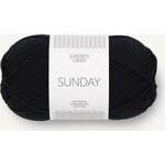 Sandnes Garn Sunday 1099 黒