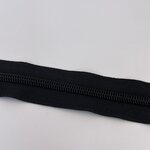 SOO Open-End Zipper – Jacket Zipper for Sewing, 60cm Nero (spiraali)