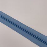 SOO Open-End Zipper – Jacket Zipper for Sewing, 60cm Azzurro chiaro (spiraali)