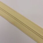 SOO Open-End Zipper – Jacket Zipper for Sewing, 60cm Vaniglia (spiraali)