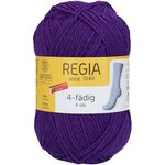 Regia 4-säikeinen sukkalanka 50 g 1050 violetti
