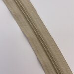 SOO Open-End Zipper – Jacket Zipper for Sewing 6mm, 55cm Vaaleabeige (spiraali)