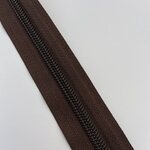 SOO Open-End Zipper – Jacket Zipper for Sewing, 50cm Marrone (spiraali)