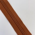 SOO Open-End Zipper – Jacket Zipper for Sewing, 45cm Punaruskea (spiraali)