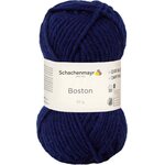 Schachenmayr Boston 50g 54 ネイビーブルー