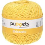 Puppets Eldorado 10 crochet yarn 50 g 7516 żółty