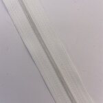 | Dress zipper – spiral zipper 45cm Weiß