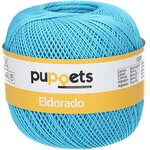 Puppets Eldorado 10 crochet yarn 50 g 1442 Turquoise