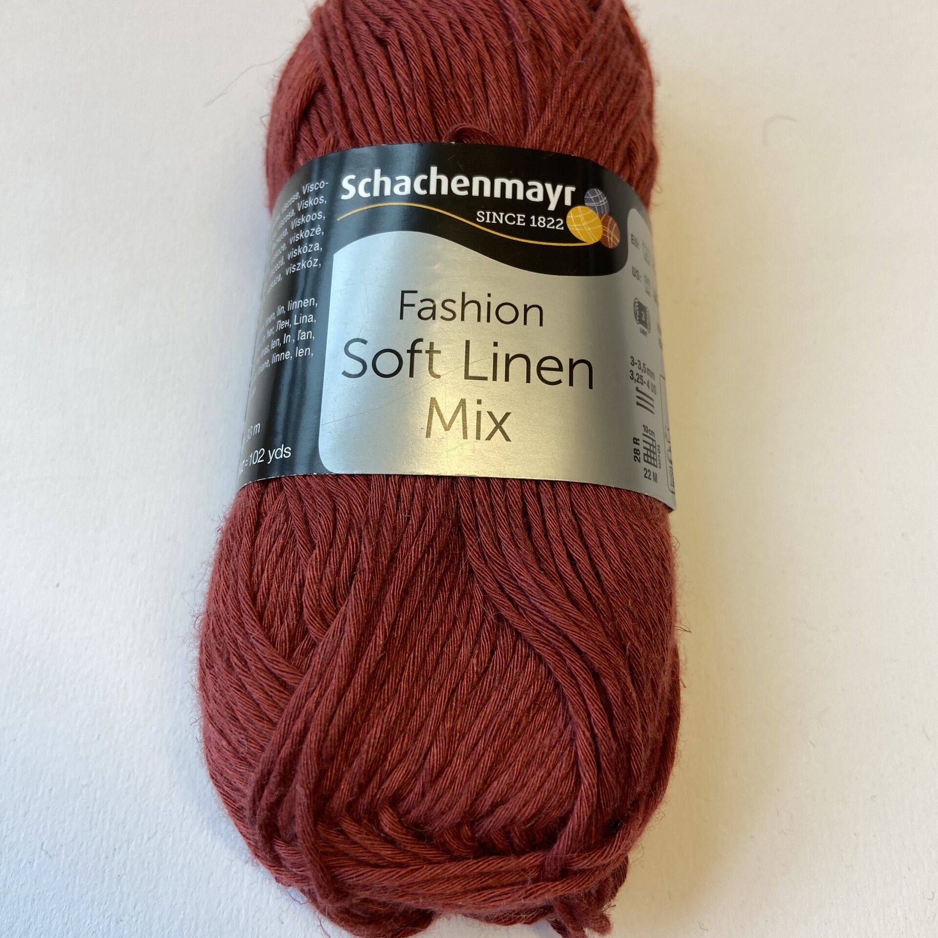 Schachenmayr Fashion Soft Linen Mix 30 Burgundi