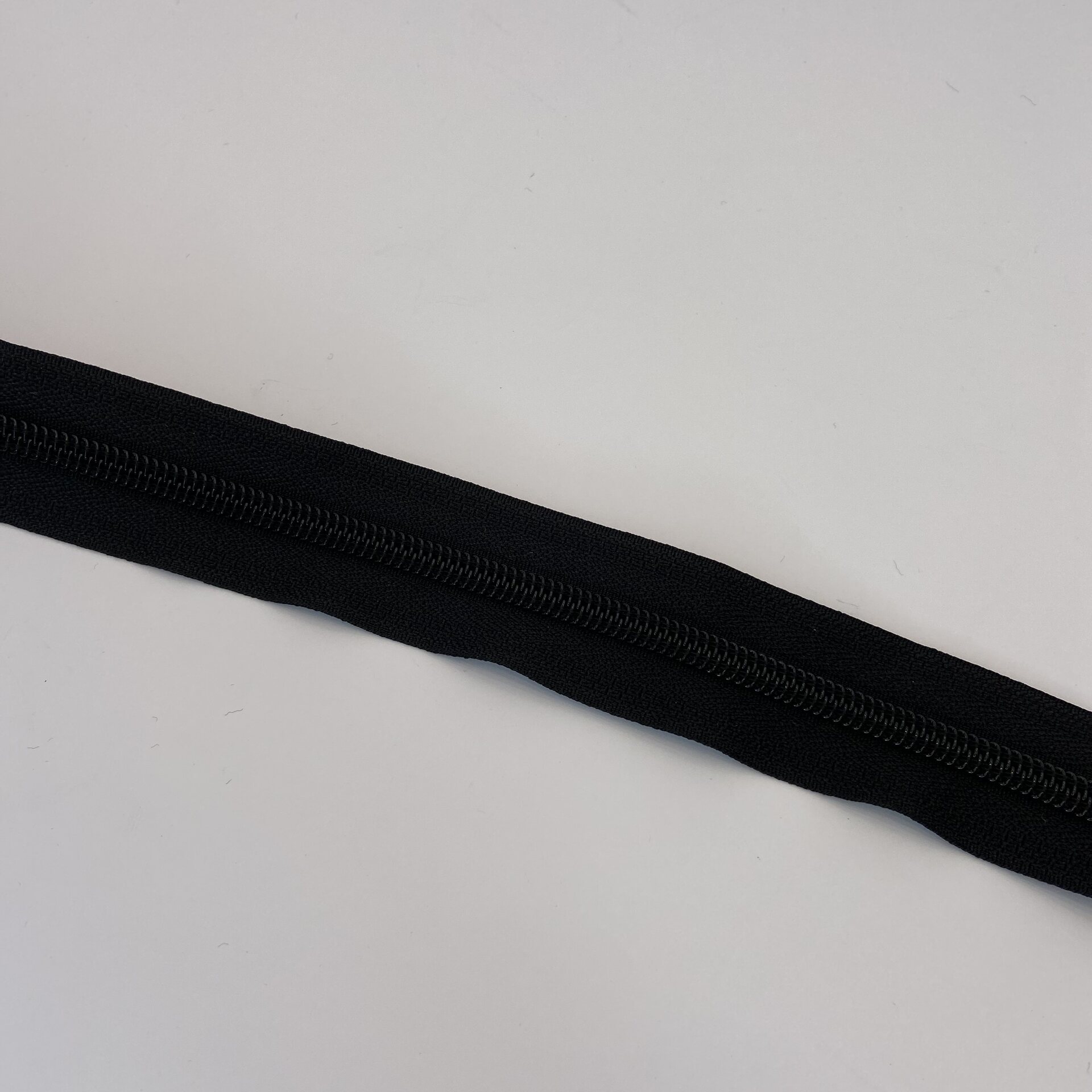 SOO Open-End Spiral Zipper – Jacket Zipper for Sewing, 6mm,80cm Black