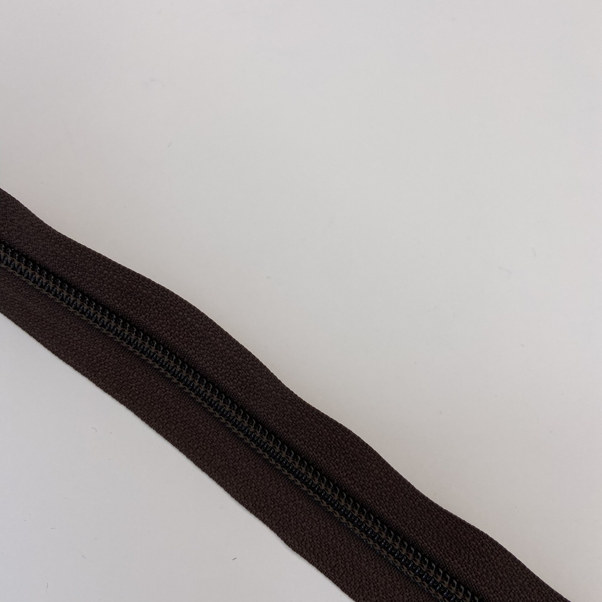 SOO Open-End Spiral Zipper – Jacket Zipper for Sewing, 6mm,80cm Brown