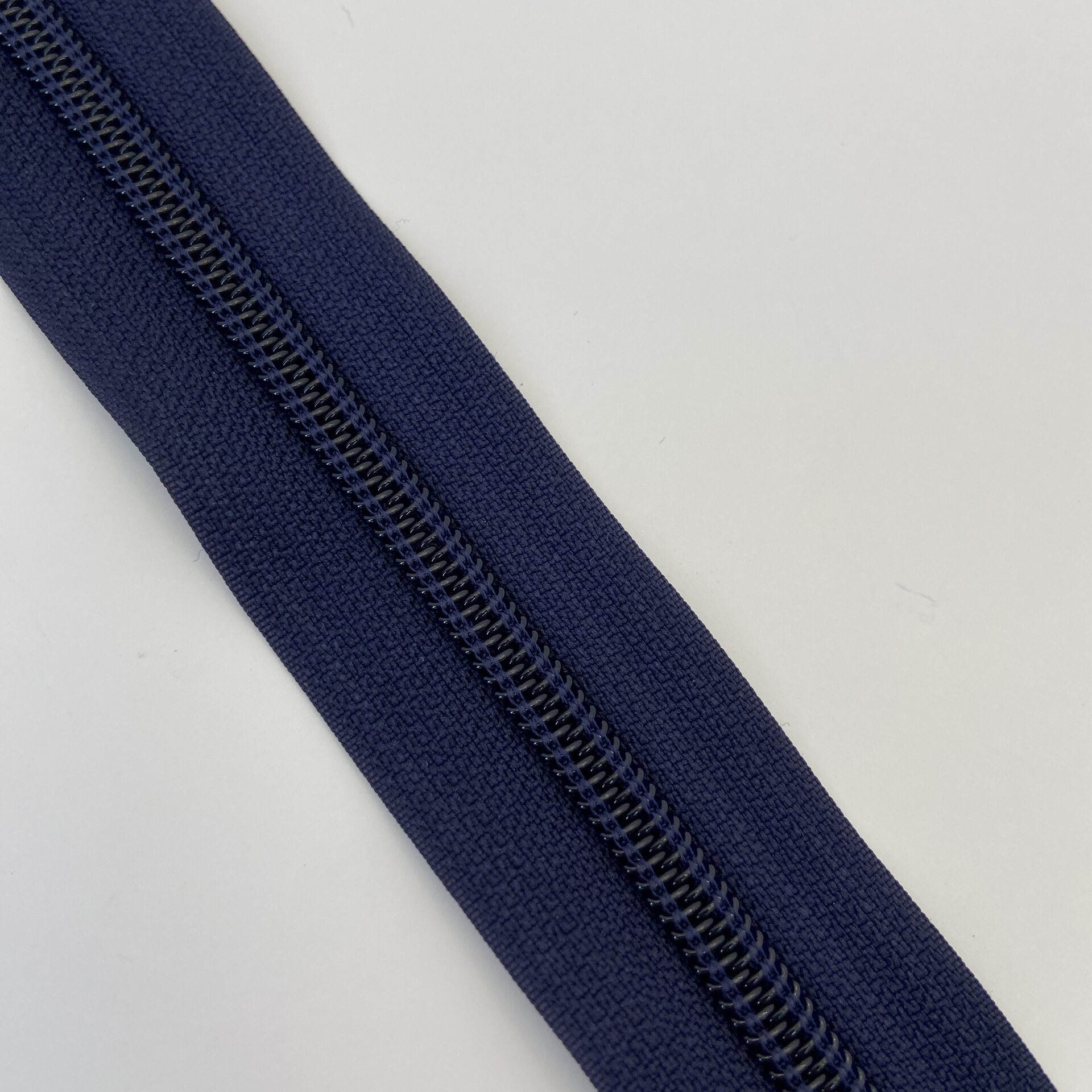 SOO Open-End Zipper – Jacket Zipper for Sewing, 45cm Navy (spiraali)