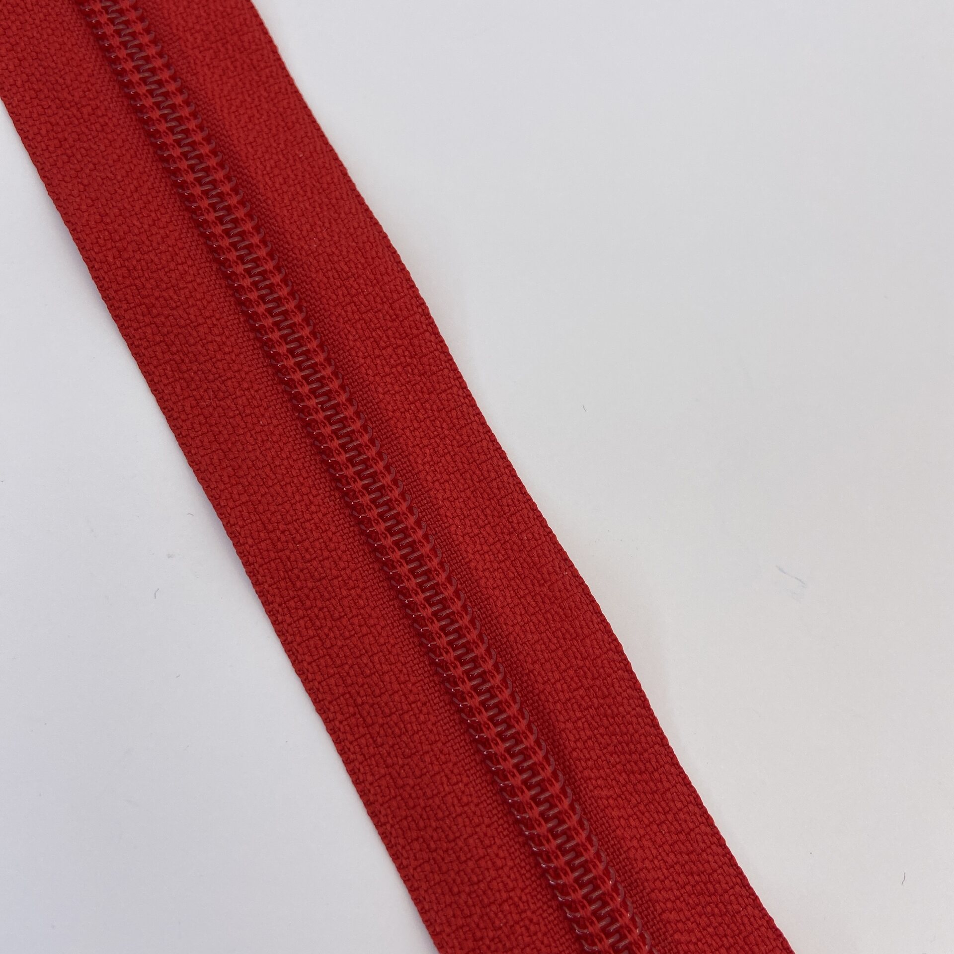 SOO Open-End Zipper – Jacket Zipper for Sewing, 45cm Red (spiraali)