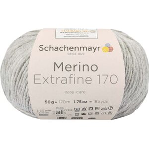 Schachenmayr Merino Extrafine 170, 90 harmaa