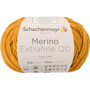 Schachenmayr Merino Extrafine 120, 126 meleerattu kulta