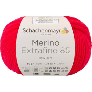 Schachenmayr Merino Extrafine 85, 231 punainen