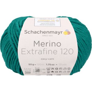 Schachenmayr Merino Extrafine 85, 277 smaragdi