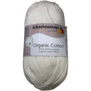 Schachenmayr Organic Cotton, 01 alb