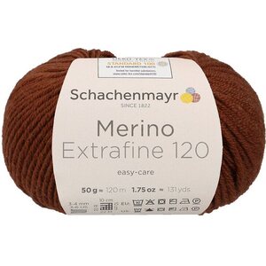 Schachenmayr Merino Extrafine 120, 107 Cuivre