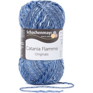Schachenmayr Catania Flammé 50g, 00269 harmaan sininen